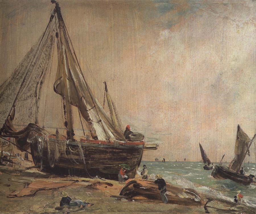 John Constable Brighton Beach